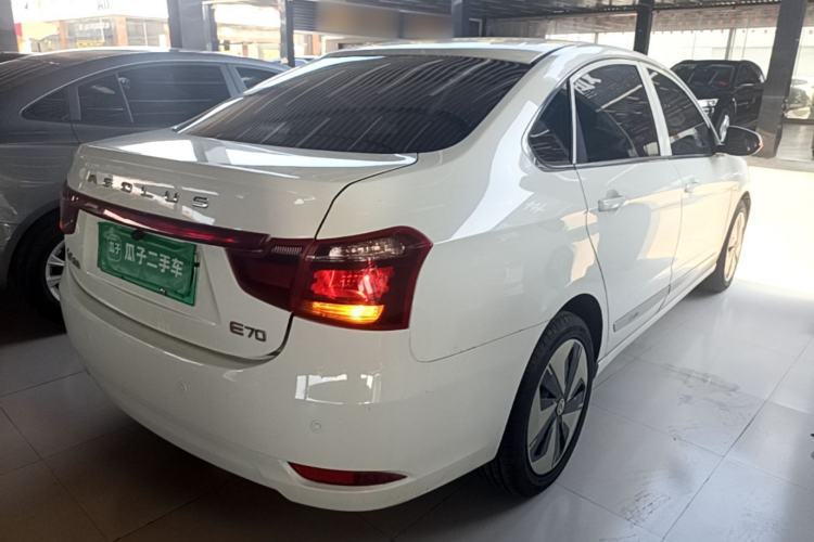Used Dongfeng Aeolus E70 2022 500 Ultra-Enjoyment Edition Rear Right 45 Deg