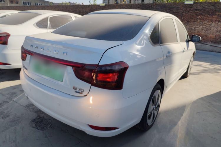 Used Dongfeng Aeolus E70 2022 500 Ultra-Enjoyment Edition Rear Right 45 Deg