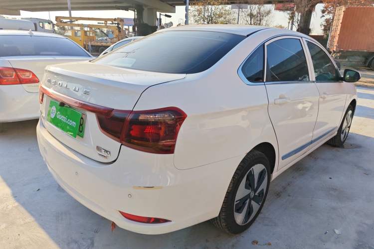 Used Dongfeng Aeolus E70 2022 500 Ultra-Enjoyment Edition Rear Right 45 Deg