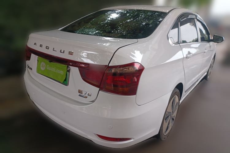 Used Dongfeng Aeolus E70 2022 500 Ultra-Enjoyment Edition Rear Right 45 Deg