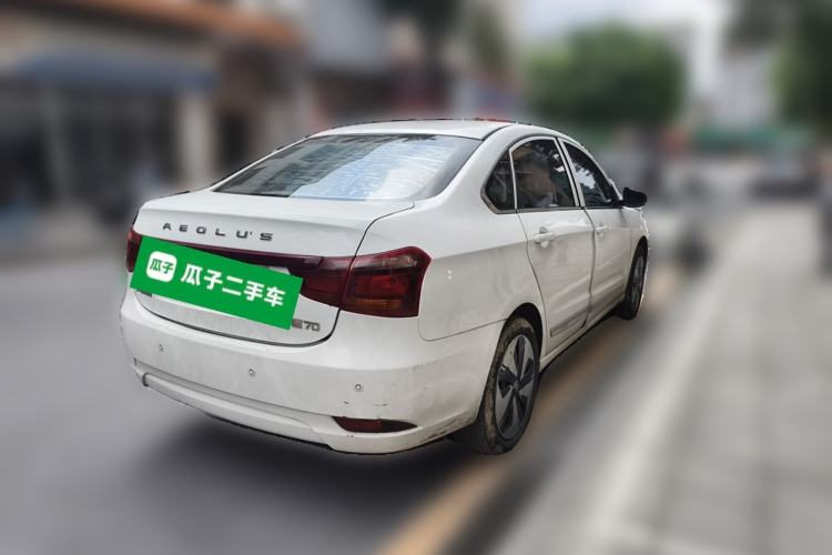 Used Dongfeng Aeolus E70 2022 500 Ultra-Enjoyment Edition Rear Right 45 Deg
