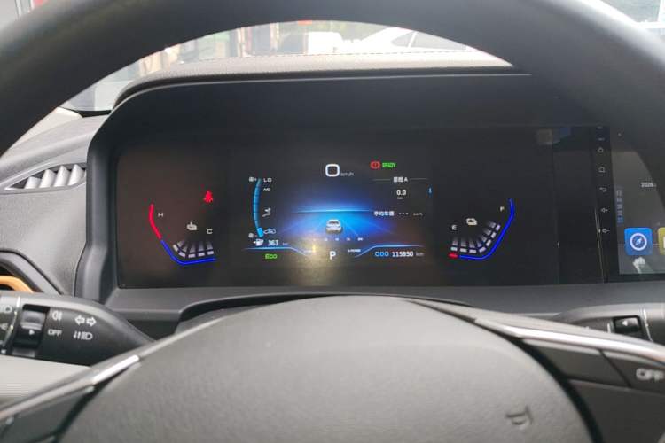 Used Dongfeng Aeolus E70 2023 Revised PRO Smart Drive Version Instrument Cluster