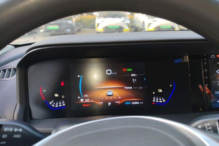 Used Dongfeng Aeolus E70 2023 Revised PRO Smart Drive Version Instrument Cluster