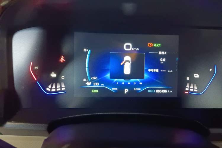 Used Dongfeng Aeolus E70 2023 500 Smart Version Lithium Iron Phosphate 48.6 kWh 110 kW Instrument Cluster