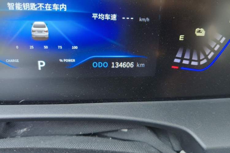Used Dongfeng Aeolus E70 2023 PRO Comfort Edition Odometer Close Up