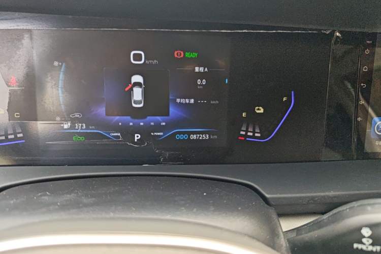 Used Dongfeng Aeolus E70 2023 PRO Comfort Edition Odometer Close Up