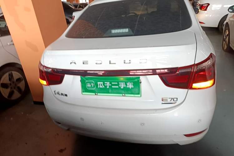 Used Dongfeng Aeolus E70 2023 360H Battery-Swap Version Rear