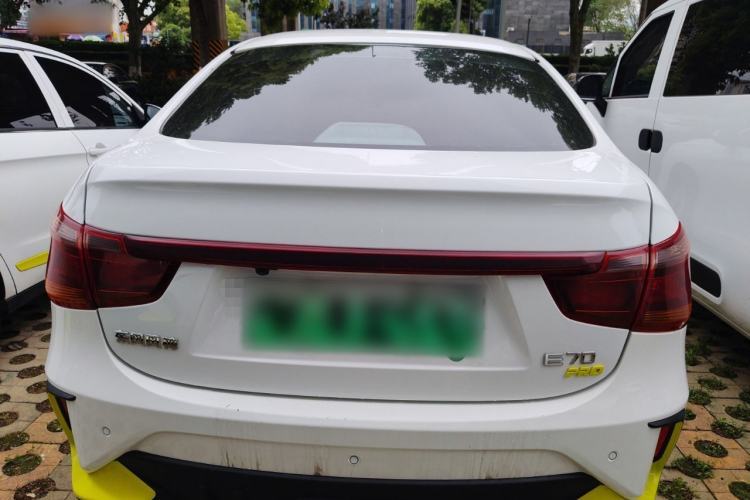 Used Dongfeng Aeolus E70 2023 Revised PRO Smart Drive Version Rear
