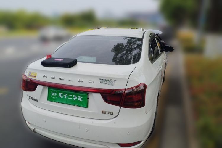 Used Dongfeng Aeolus E70 2023 500 Smart Edition Lithium Iron Phosphate 47.58 kWh Rear Right 45 Deg