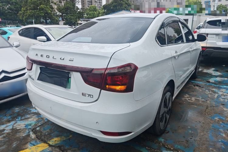 Used Dongfeng Aeolus E70 2023 500 Smart Edition Lithium-Ion Rear Right 45 Deg