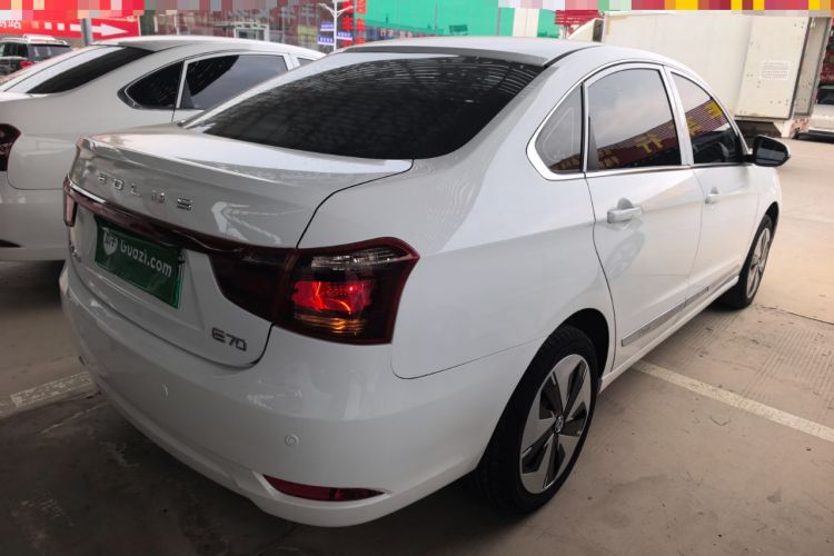 Used Dongfeng Aeolus E70 2023 500 Smart Version Lithium Iron Phosphate 48.6 kWh 110 kW Rear Right 45 Deg