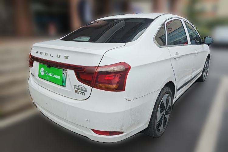 Used Dongfeng Aeolus E70 2023 500 Smart Version Lithium Iron Phosphate 48.6 kWh 110 kW Rear Right 45 Deg