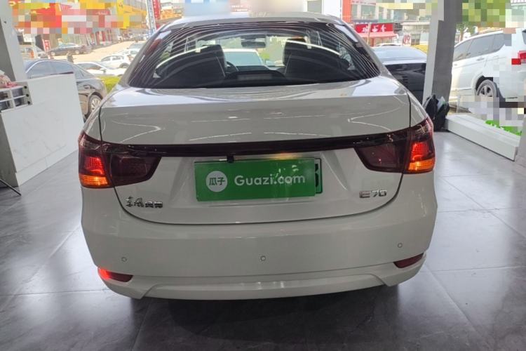 Used Dongfeng Aeolus E70 2023 400H Battery-Swap Rental Version Rear