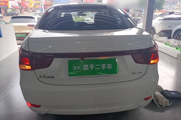 Used Dongfeng Aeolus E70 2023 400H Battery-Swap Rental Version Rear