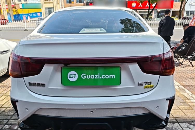 Used Dongfeng Aeolus E70 2023 PRO Smart Drive Edition Rear