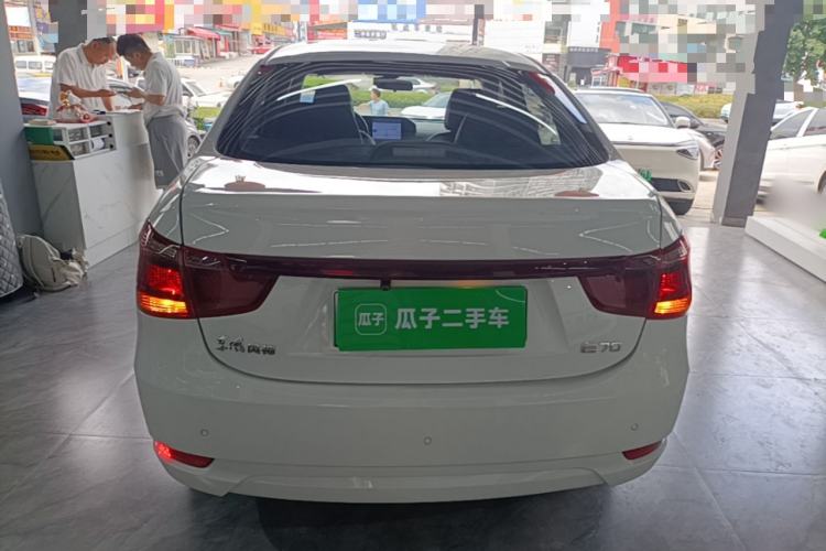 Used Dongfeng Aeolus E70 2023 400H Battery-Swap Rental Version Rear