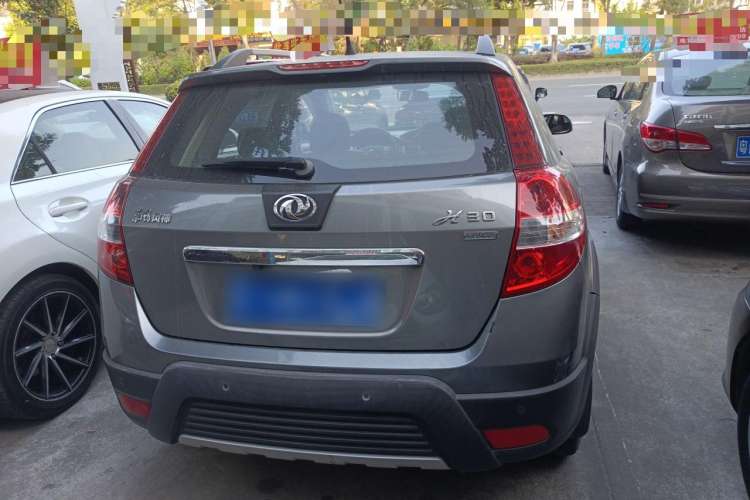 Used Dongfeng Aeolus H30 2012 CROSS 1.6L Manual Zunyi Model Rear