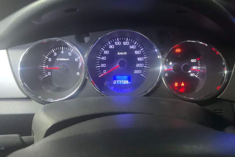 Used Dongfeng Aeolus H30 2012 CROSS 1.6L Manual Luxury Model Instrument Cluster