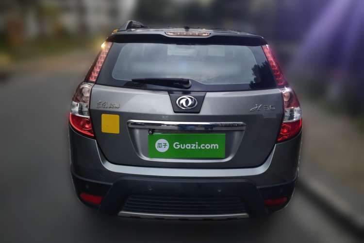 Used Dongfeng Aeolus H30 2012 CROSS 1.6L Manual Luxury Model Rear