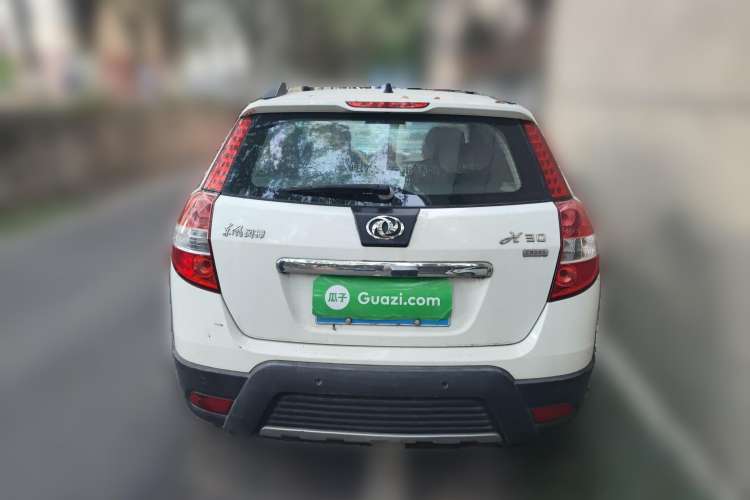 Used Dongfeng Aeolus H30 2012 CROSS 1.6L Manual Luxury Model Rear