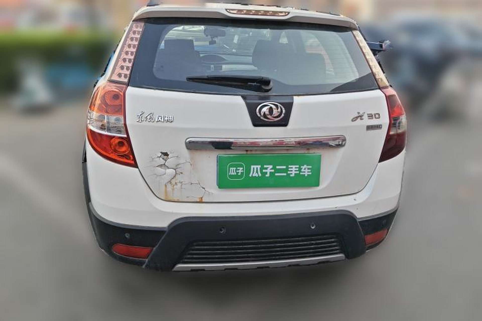 Used Dongfeng Aeolus H30 2012 CROSS 1.6L Manual Luxury Model Rear