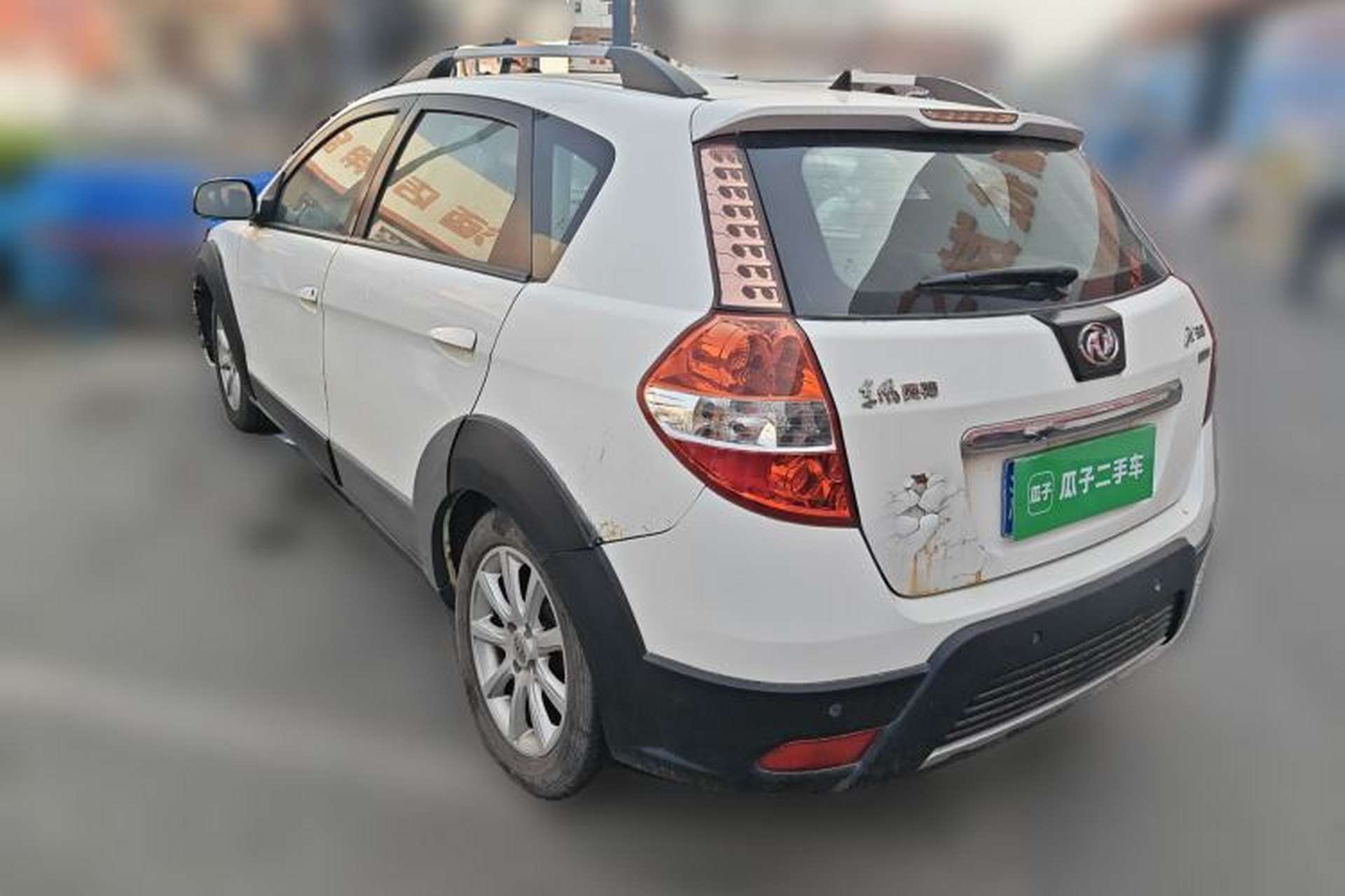 Used Dongfeng Aeolus H30 2012 CROSS 1.6L Manual Luxury Model Rear Left 45 Deg