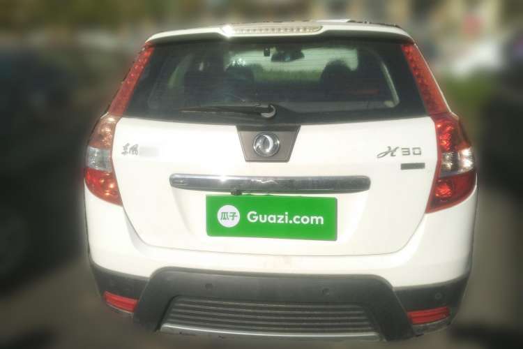Used Dongfeng Aeolus H30 2014 CROSS 1.5L Manual Smart Drive Gratitude Edition Rear