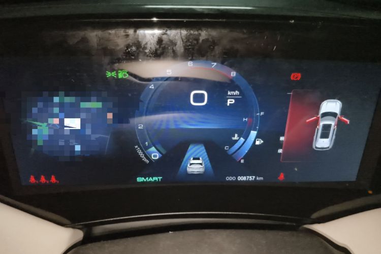 Used Dongfeng Aeolus Huge 2022 Mach Power 1.5T Dare-to-Drive Edition · Enjoyably悦 Odometer Close Up