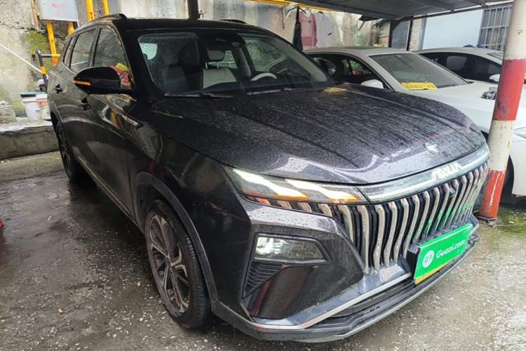 Used Dongfeng Aeolus Huge 2022 Mach Dual-Motor 1.5T MHD Dare-to-Dream Edition Front Right 45 Deg