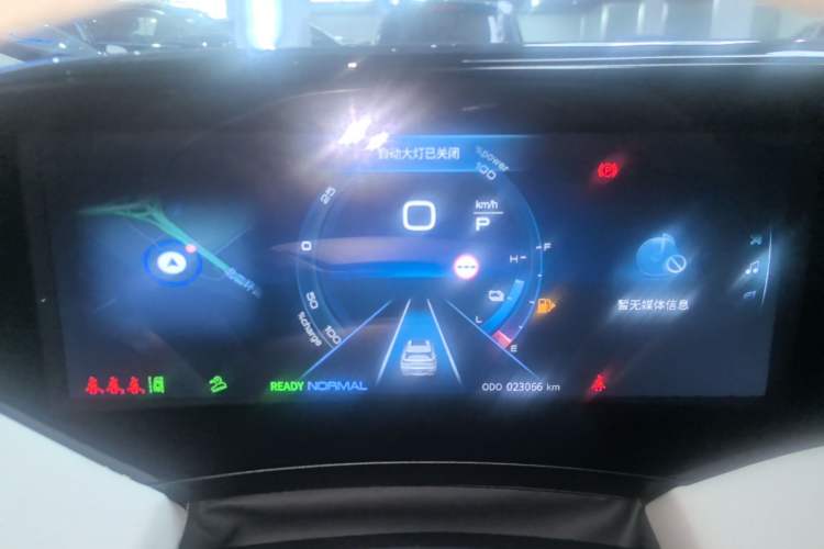 Used Dongfeng Aeolus Huge 2022 Mach Dual-Motor 1.5T MHD Dare-to-Dream Edition Instrument Cluster