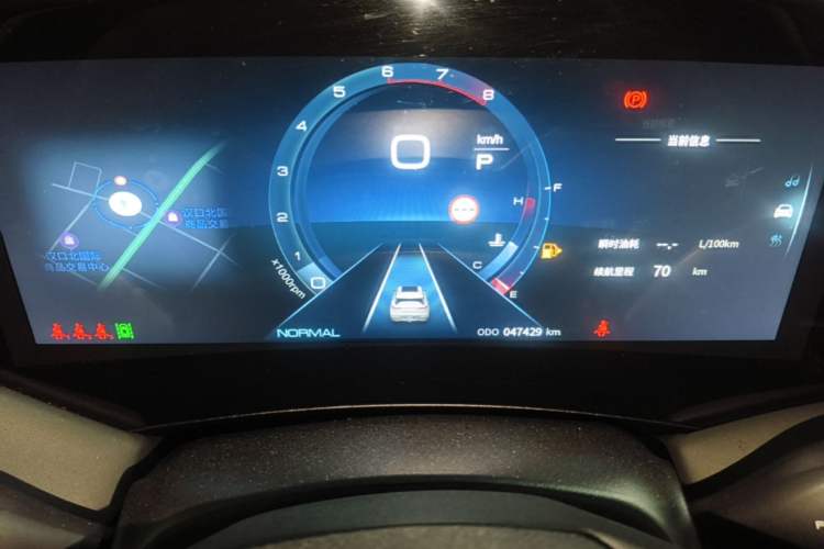 Used Dongfeng Aeolus Huge 2022 Mach Power 1.5T DareDrive Edition · Smart Instrument Cluster