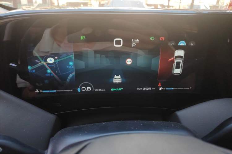 Used Dongfeng Aeolus Huge 2022 Mach Power 1.5T DareDrive Edition · Smart Instrument Cluster