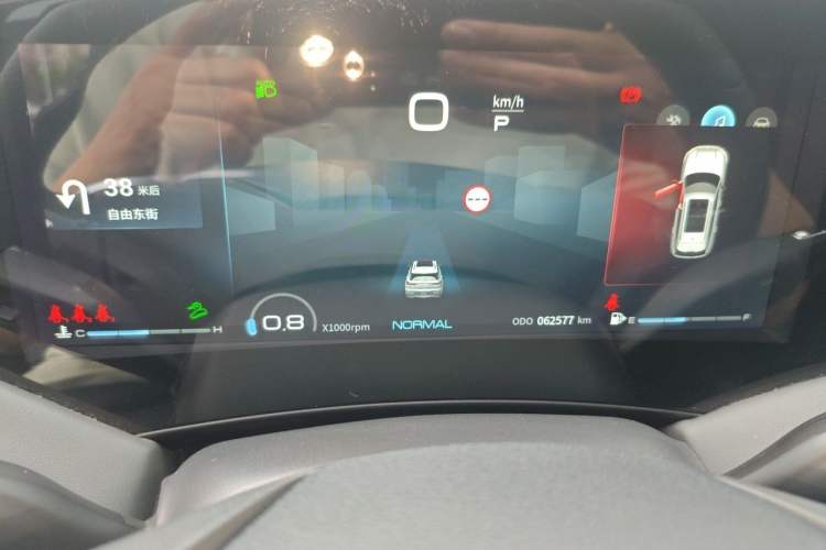 Used Dongfeng Aeolus Huge 2022 Mach Power 1.5T Dare-Enjoy Edition · Smart Instrument Cluster
