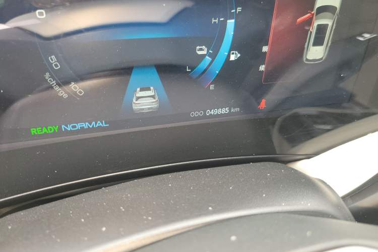 Used Dongfeng Aeolus Huge 2022 Mach Dual-Motor 1.5T MHD Dare-to-Dream Edition Odometer Close Up