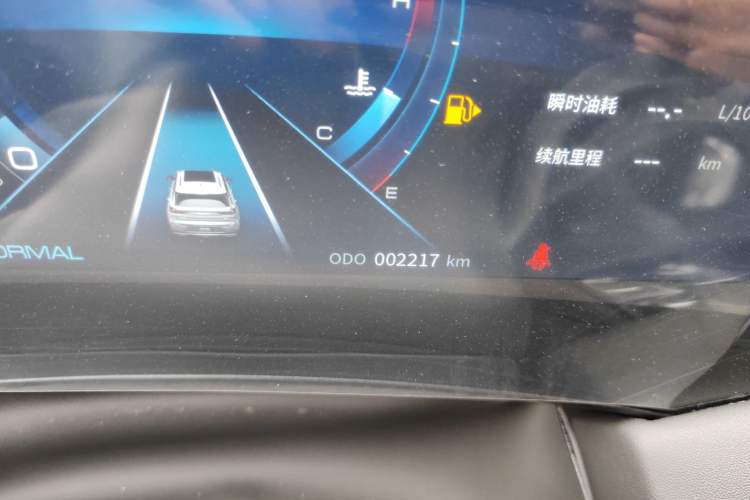 Used Dongfeng Aeolus Huge 2022 Mach Power 1.5T DareDrive Edition · Smart Odometer Close Up