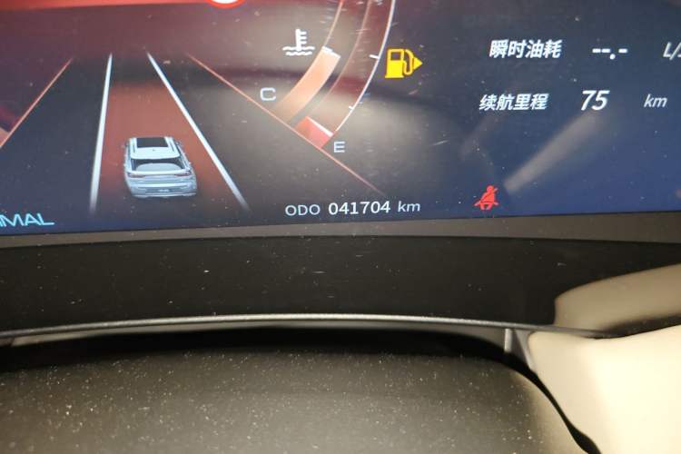 Used Dongfeng Aeolus Huge 2022 Mach Power 1.5T DareDrive Edition · Smart Odometer Close Up