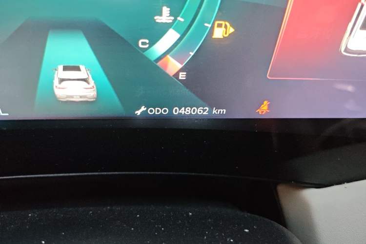 Used Dongfeng Aeolus Huge 2022 Mach Power 1.5T DareDrive Edition · Smart Odometer Close Up