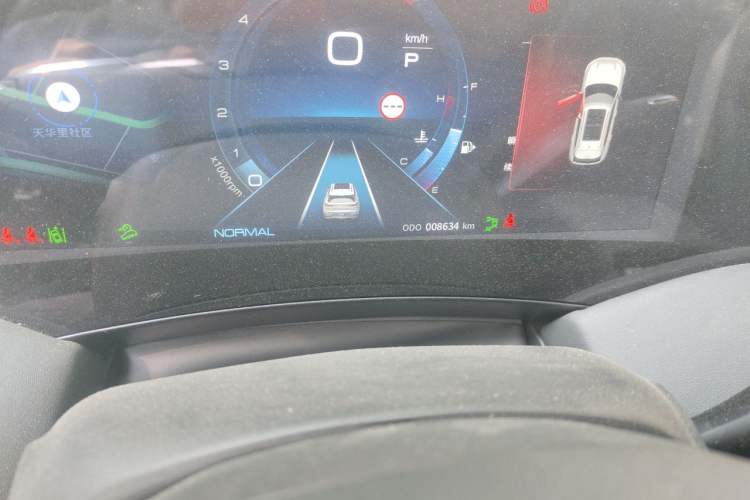 Used Dongfeng Aeolus Huge 2022 Mach Power 1.5T Dare-to-Love Edition Odometer Close Up