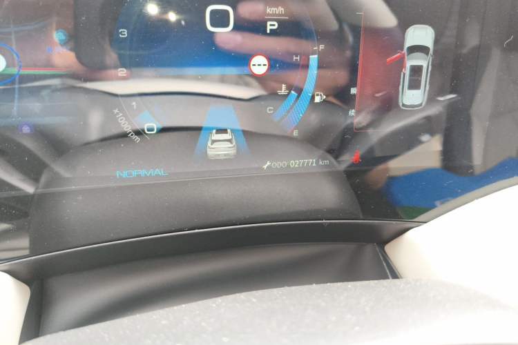 Used Dongfeng Aeolus Huge 2022 Mach Power 1.5T Dare-Enjoy Edition · Smart Odometer Close Up