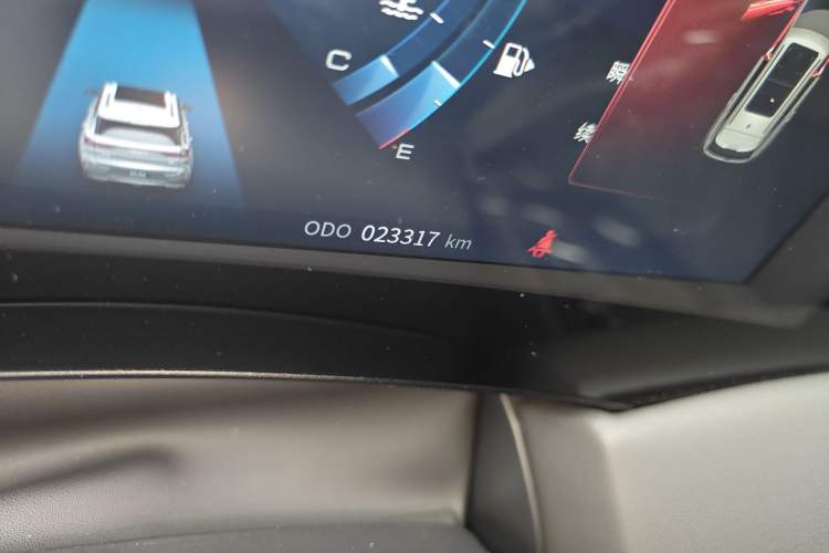Used Dongfeng Aeolus Huge 2022 Mach Power 1.5T DareDrive Edition · Smart Odometer Close Up
