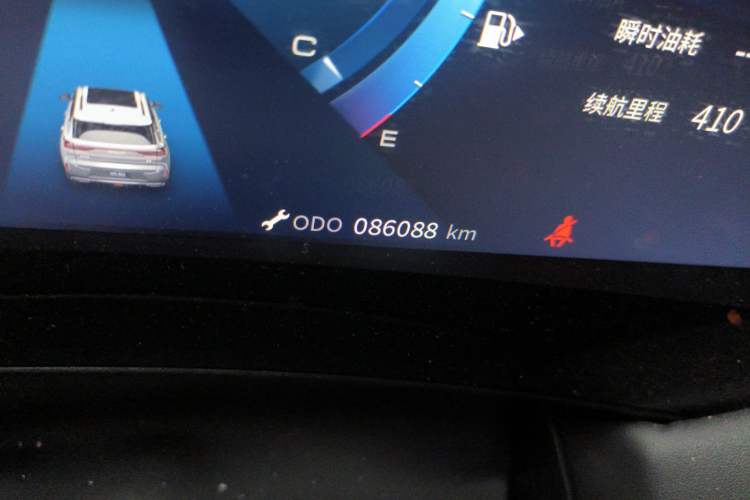 Used Dongfeng Aeolus Huge 2022 Mach Power 1.5T DareDrive Edition · Smart Odometer Close Up