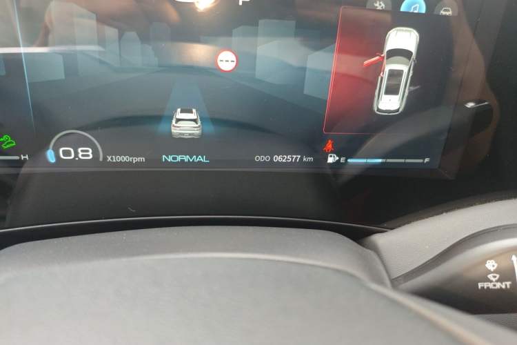 Used Dongfeng Aeolus Huge 2022 Mach Power 1.5T Dare-Enjoy Edition · Smart Odometer Close Up