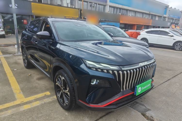 Used Dongfeng Aeolus Huge 2022 Mach Dual-Motor 1.5T MHD Dare-to-Dream Edition Front Right 45 Deg