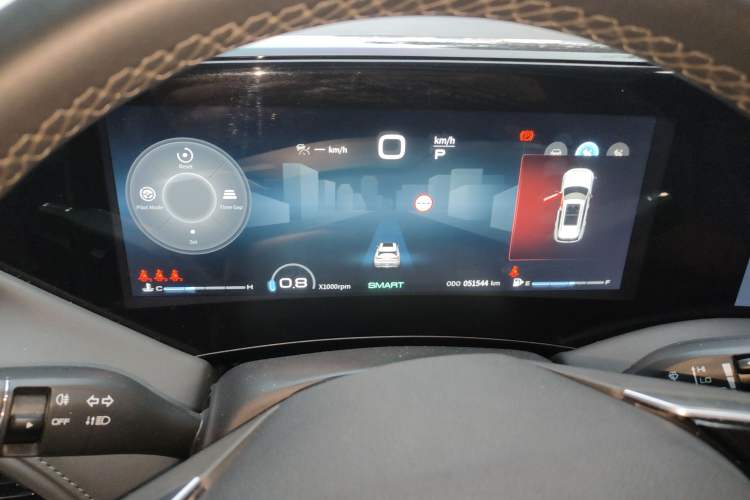 Used Dongfeng Aeolus Huge 2022 Mach Power 1.5T DareDrive Edition · Smart Instrument Cluster