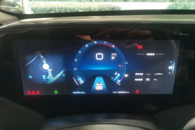 Used Dongfeng Aeolus Huge 2022 Mach Power 1.5T DareDrive Edition · Smart Instrument Cluster