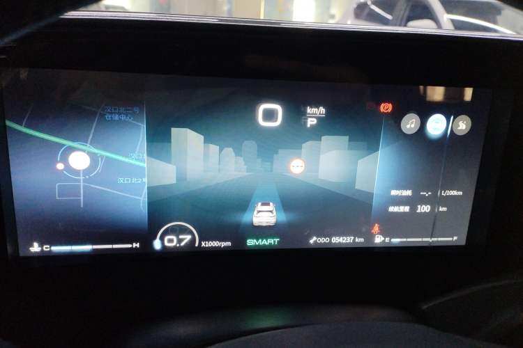 Used Dongfeng Aeolus Huge 2022 Mach Power 1.5T DareDrive Edition · Smart Instrument Cluster