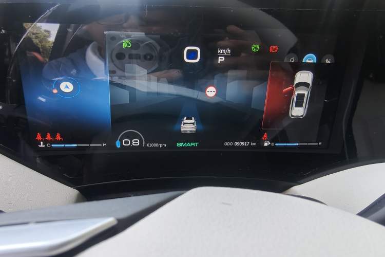 Used Dongfeng Aeolus Huge 2022 Mach Power 1.5T Dare-Enjoy Edition · Smart Instrument Cluster