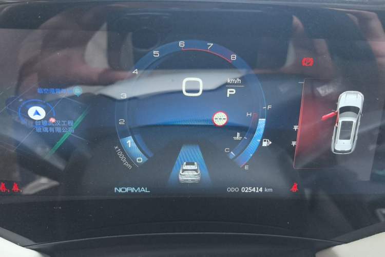 Used Dongfeng Aeolus Huge 2022 Mach Power 1.5T DareDrive Edition · Smart Instrument Cluster