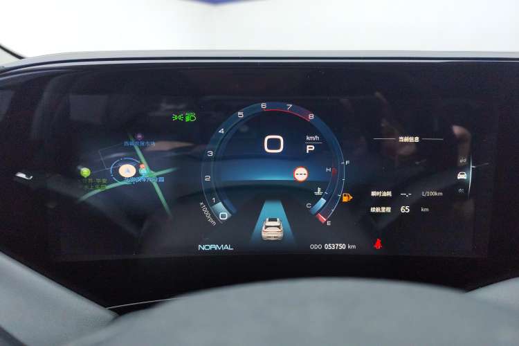 Used Dongfeng Aeolus Huge 2022 Mach Power 1.5T DareDrive Edition · Smart Instrument Cluster