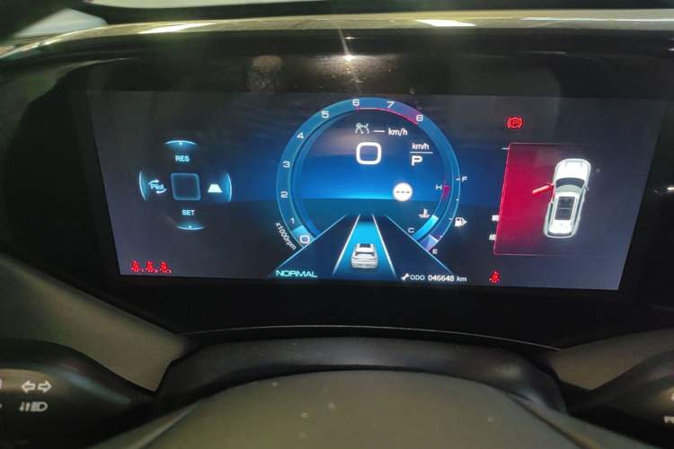 Used Dongfeng Aeolus Huge 2022 Mach Power 1.5T DareDrive Edition · Smart Instrument Cluster